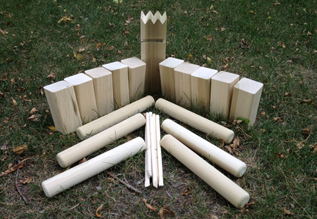 Kubb Game Regulation Set